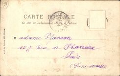 VINTAGE POSTCARD Mereville Gifts L Old park of the Castle the Temple of L Love