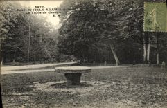 Taladro de la POSTAL de la VENDIMIA de la isla Adan de I la tabla De Cassan