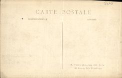 VINTAGE POSTCARD Park of Saint Cloud Panorama garden of Trocadero