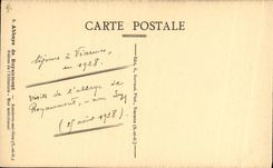 CPA Abbaye de Royaumont Asnieres sur Oise Ruines de l abbatiale Mur meridional