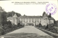 VINTAGE POSTCARD Chatreau of Malmaison Frontage Principal Old residence of Napoleon 1st