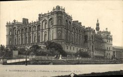 El St de la POSTAL de la VENDIMIA y Bush alemanes martillan D vista castillo juntos