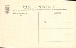 El St de la POSTAL de la VENDIMIA y Bush alemanes martillan D vista castillo juntos