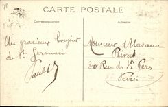 El St de la POSTAL de la VENDIMIA y Bush alemanes martillan visto y perspectiva del castillo real