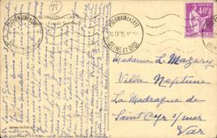 CPA St Germaine n Laye Le chateau