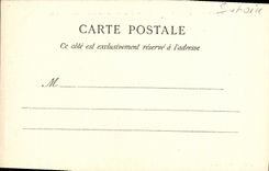 VINTAGE POSTCARD Versailles Large Trianon Reading room of Louis XVIII