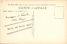 VINTAGE POSTCARD Versailles the Green Carpet the Palate