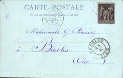 VINTAGE POSTCARD Versailles Castle Basin of Latone