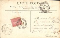 VINTAGE POSTCARD Versailles Park Colonnades