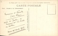 CPA Versailles Char d Apollon Le Tapis Vert et le Palais