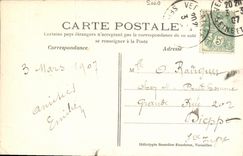 VINTAGE POSTCARD Versailles Basin Of the Dragon