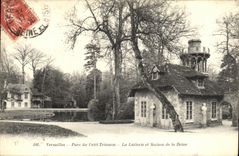 CPA Versailles Parc du Petit Trianon La Laiterie et Maison de La Reine 