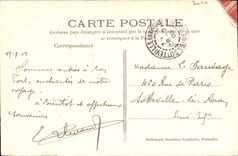 VINTAGE POSTCARD Versailles Park of Small Trianon Dairy and House of the Queen