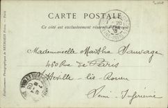 CPA Parc Du Petit Trianon Le Pont Rustique Versailles