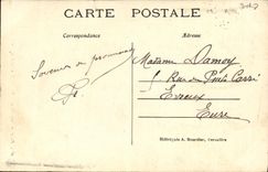 VINTAGE POSTCARD Park of Versailles Basin De Ceres de Regnaudin