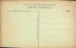 VINTAGE POSTCARD Versailles Musee of the Cars Conveys sacring of Charles X