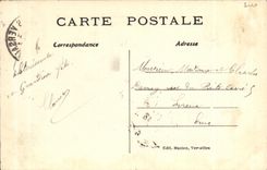 VINTAGE POSTCARD Park of Versailles the Basin De Latone