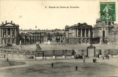 CPA Facade du Palais de Versailles
