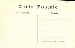 VINTAGE POSTCARD Avoids of Varsailes Bassin of the Dragon