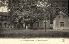 VINTAGE POSTCARD Artistic Trianon the Village House Versailles