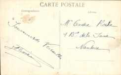 VINTAGE POSTCARD Versailles Large water the Tank D Apollo