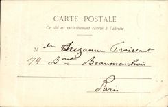 VINTAGE POSTCARD Park of Versailles the Basin of Neptune