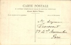 VINTAGE POSTCARD Park of Versailles D Apollo and Green Carpet