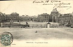 CPA Versailles Vue Generale du Chateau 