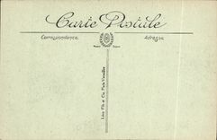 VINTAGE POSTCARD Fontainebleau the Palate Carries Francois 1st