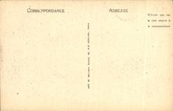 VINTAGE POSTCARD Palate of Fontainebleau the Library