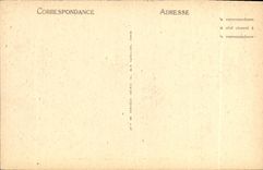 VINTAGE POSTCARD Palate of Fontainebleau the Living room D Abdication