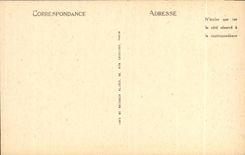 VINTAGE POSTCARD Palate of Fontainebleau Boudoir of Marie Antoinette