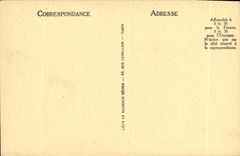 VINTAGE POSTCARD Palate De Fontainebleau Francois Living room 1st