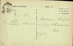 VINTAGE POSTCARD Palate De Fontainebleau Crossroads Louis Philippe