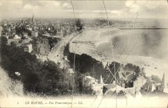 VINTAGE POSTCARD Le Havre Panoramic View