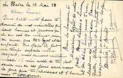 VINTAGE POSTCARD Le Havre the Cape Of Heve and the cliff