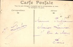 VINTAGE POSTCARD Le Havre the Pier One Day of Storm