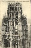 VINTAGE POSTCARD the Cathedral Of Butter Details Rouen Turn of the top