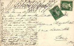 VINTAGE POSTCARD Varengeville On Sea the Manor D Ango