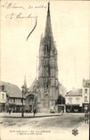 VINTAGE POSTCARD Lillebonne L Church Of the 14th Century