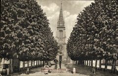 VINTAGE POSTCARD Forging mills Water Thermal spa