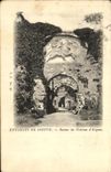VINTAGE POSTCARD Environs De Dieppe Ruines of the Castle D Arch