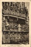 VINTAGE POSTCARD Rouen the Cathedral Tomb Of the Cardinals D Amboise