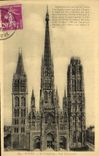 VINTAGE POSTCARD Rouen the Cathedral Seen D together