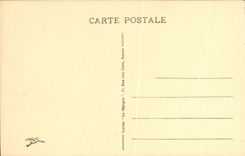 VINTAGE POSTCARD Rouen Hotel Bourgtheroulde Interior Court