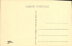 VINTAGE POSTCARD Rouen Law courts Room And Ceiling of Bases