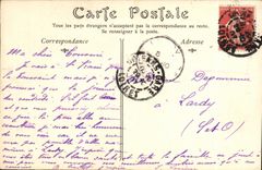 VINTAGE POSTCARD Rouen the Tower Jeanne D Arc