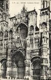 VINTAGE POSTCARD Rouen Cathedral