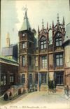 VINTAGE POSTCARD Rouen Bourgtheroulde Hotel