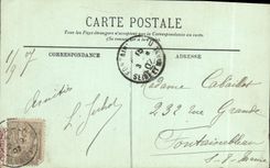 VINTAGE POSTCARD Rouen Court of the Law courts